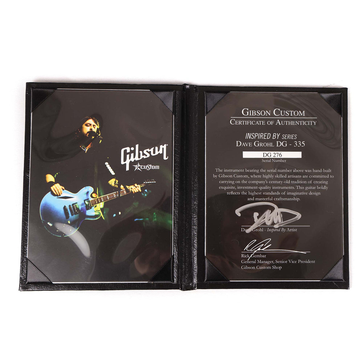 Gibson Custom Shop Dave Grohl DG-335 Pelham Blue 2007 — 14