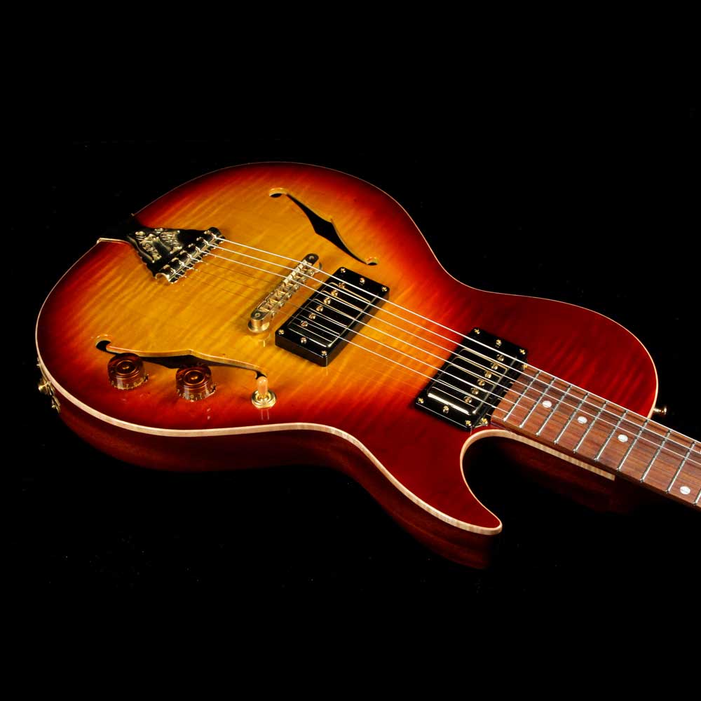 B&G Guitars Little Sister Private Build Cherry Burst — 7