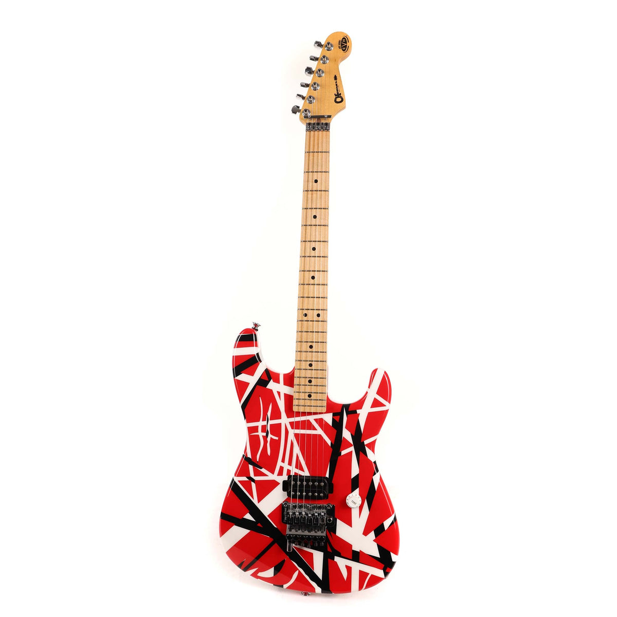 Charvel EVH Art Series Guitar Red White and Black 2007 — 2