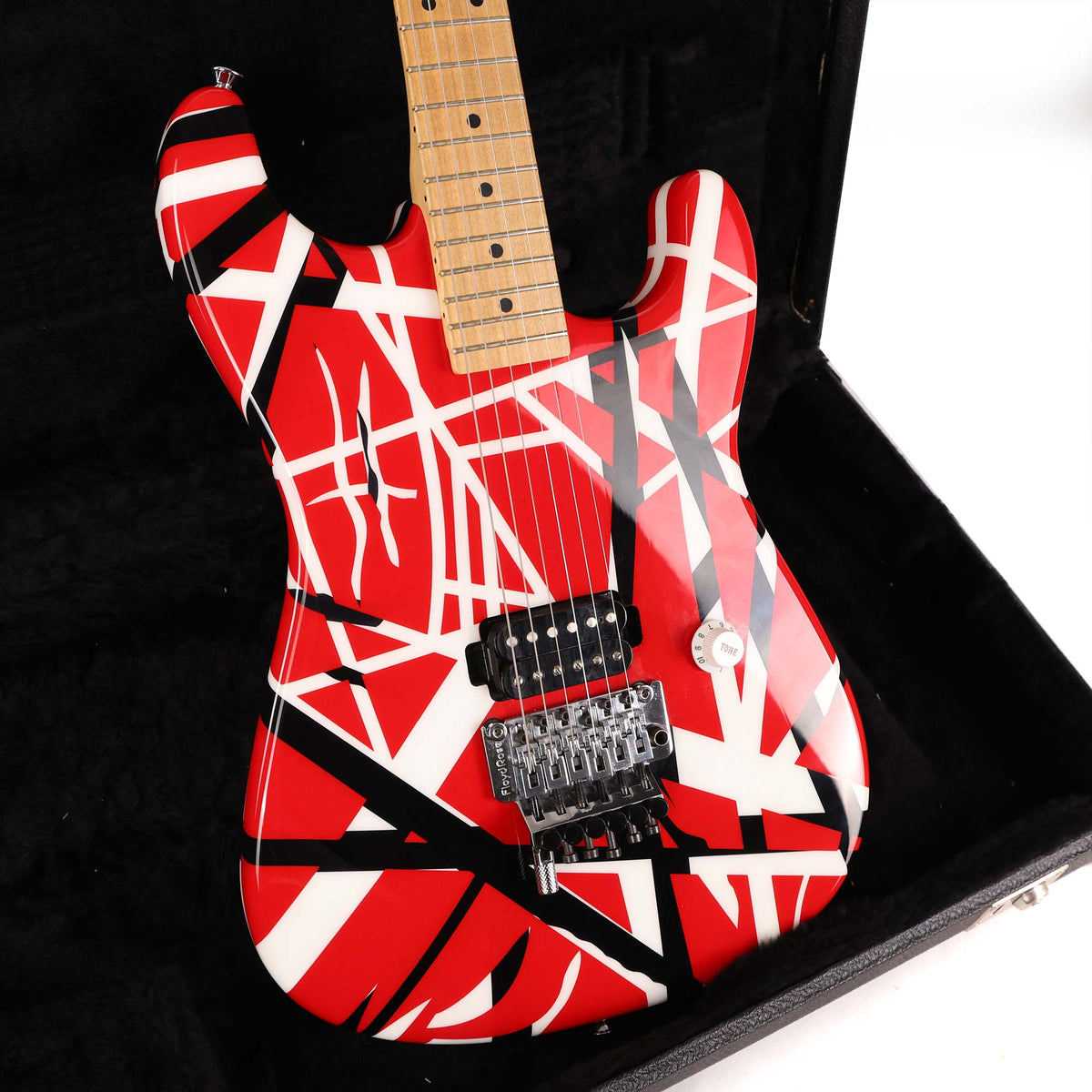 Charvel EVH Art Series Guitar Red White and Black 2007 — 6
