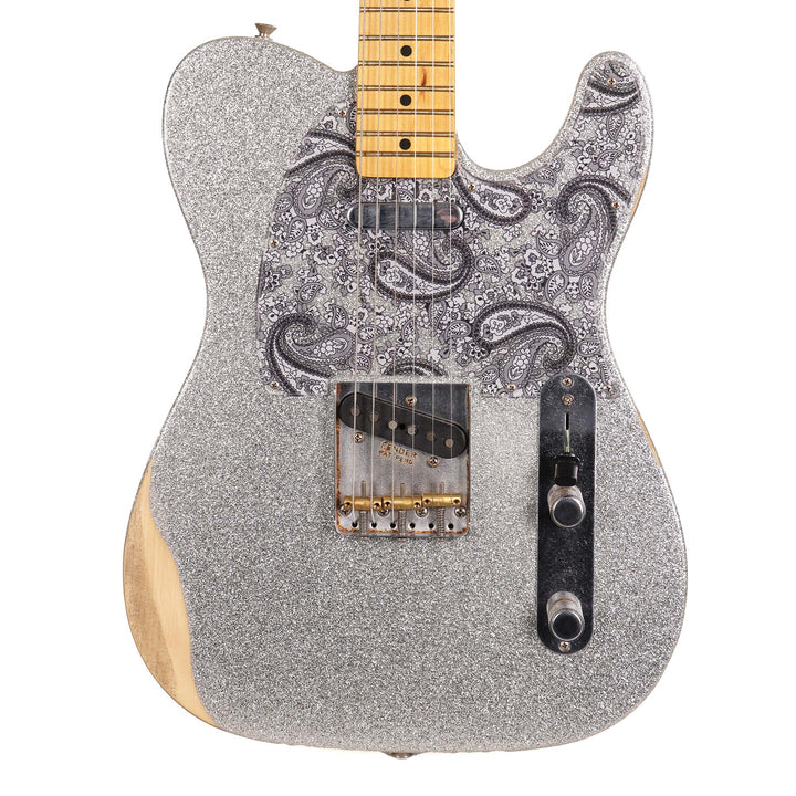 Fender Road Worn Brad Paisley Telecaster Silver Sparkle