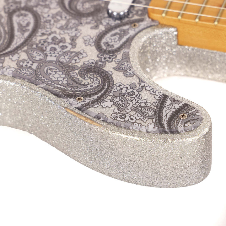 Fender Road Worn Brad Paisley Telecaster Silver Sparkle