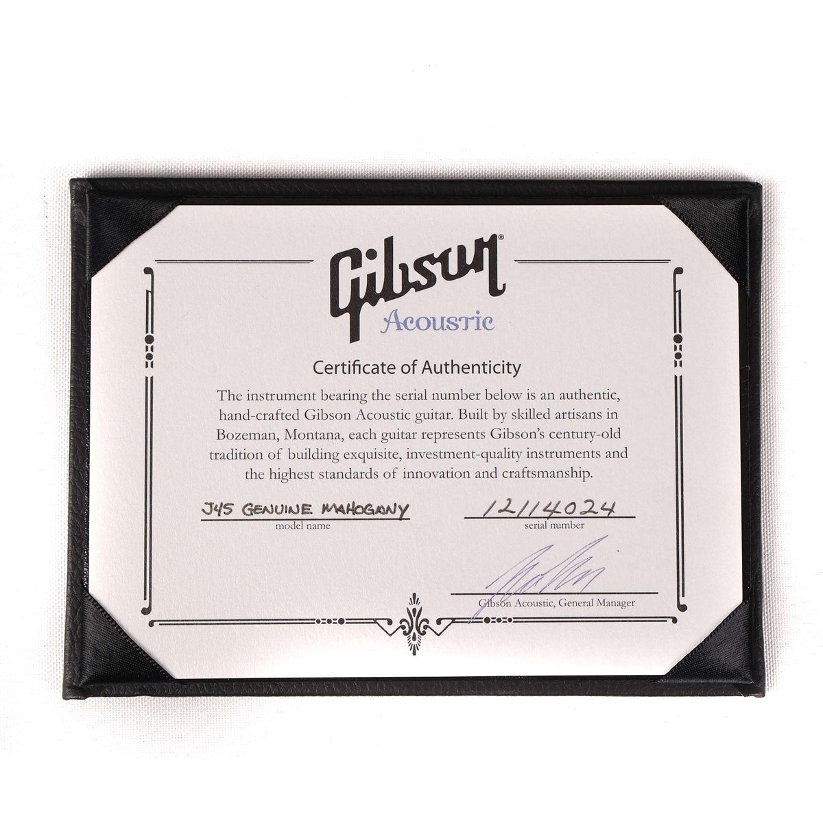 Gibson J-45 Genuine Mahogany Acoustic-Electric Natural 2014 — 10