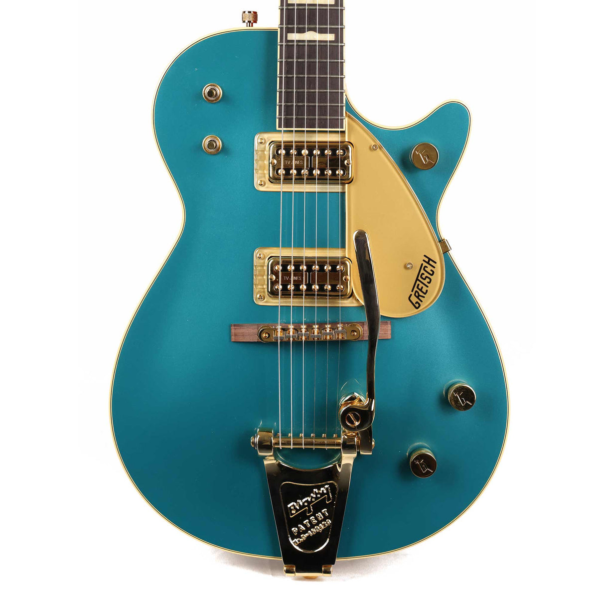Gretsch G6128T-TV FSR Duo Jet Ocean Turquoise 2014 — 1