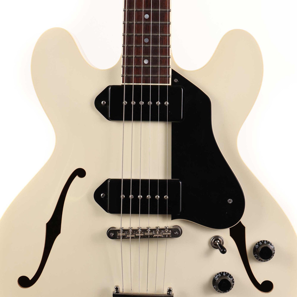 Collings I-30 LC Hollowbody Electric Olympic White 2022 — 4