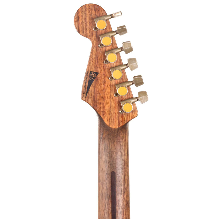 Charvel Custom Shop Music Zoo Nitro Aged Koa San Dimas Sonic Blue Masterbuilt Pat Campolattano