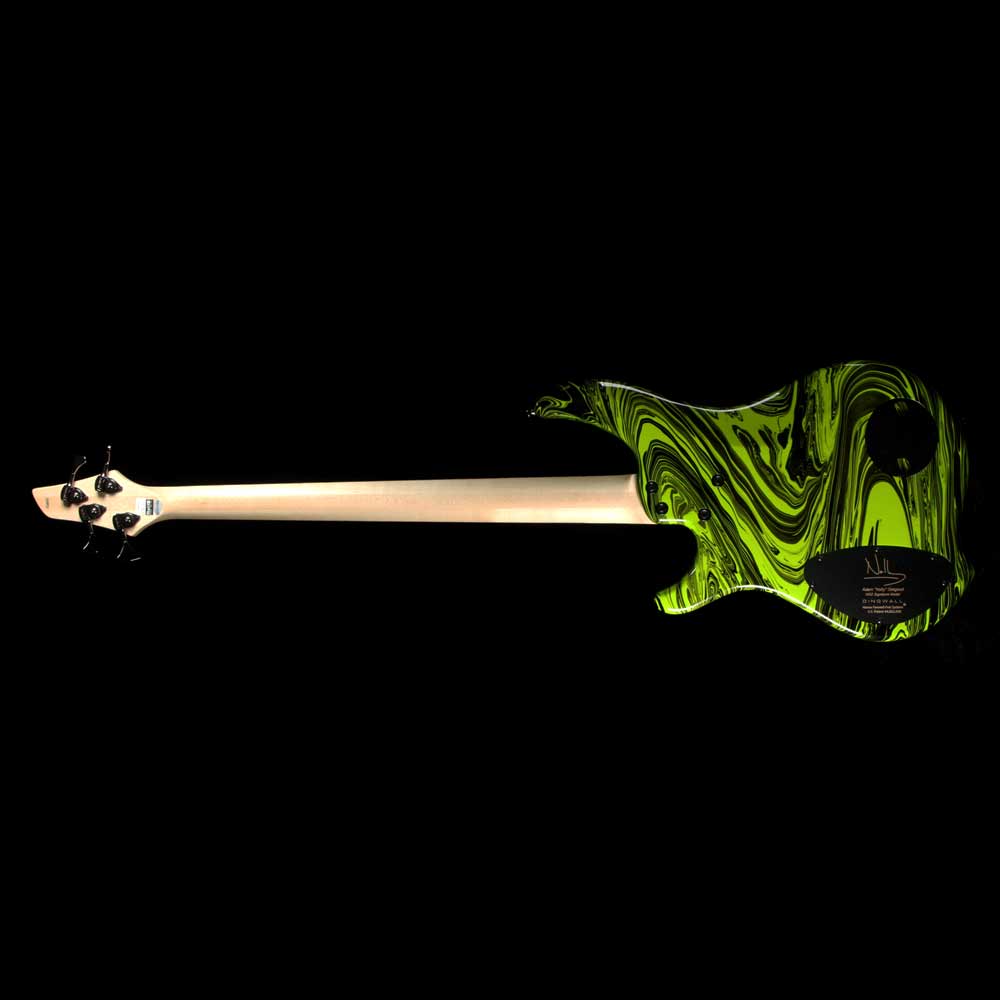 Dingwall NG2 Adam Nolly Getgood Fan Fret Ferrari Green Swirl — 3