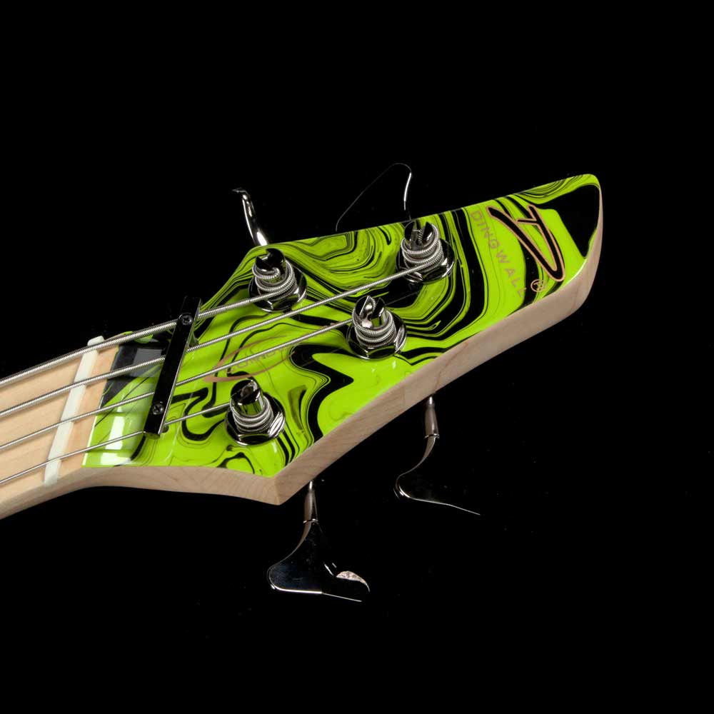 Dingwall NG2 Adam Nolly Getgood Fan Fret Ferrari Green Swirl — 4