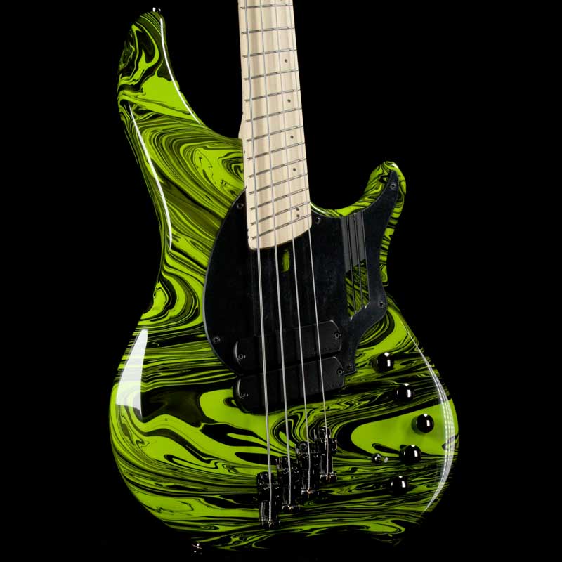 Dingwall NG2 Adam Nolly Getgood Fan Fret Ferrari Green Swirl — 1