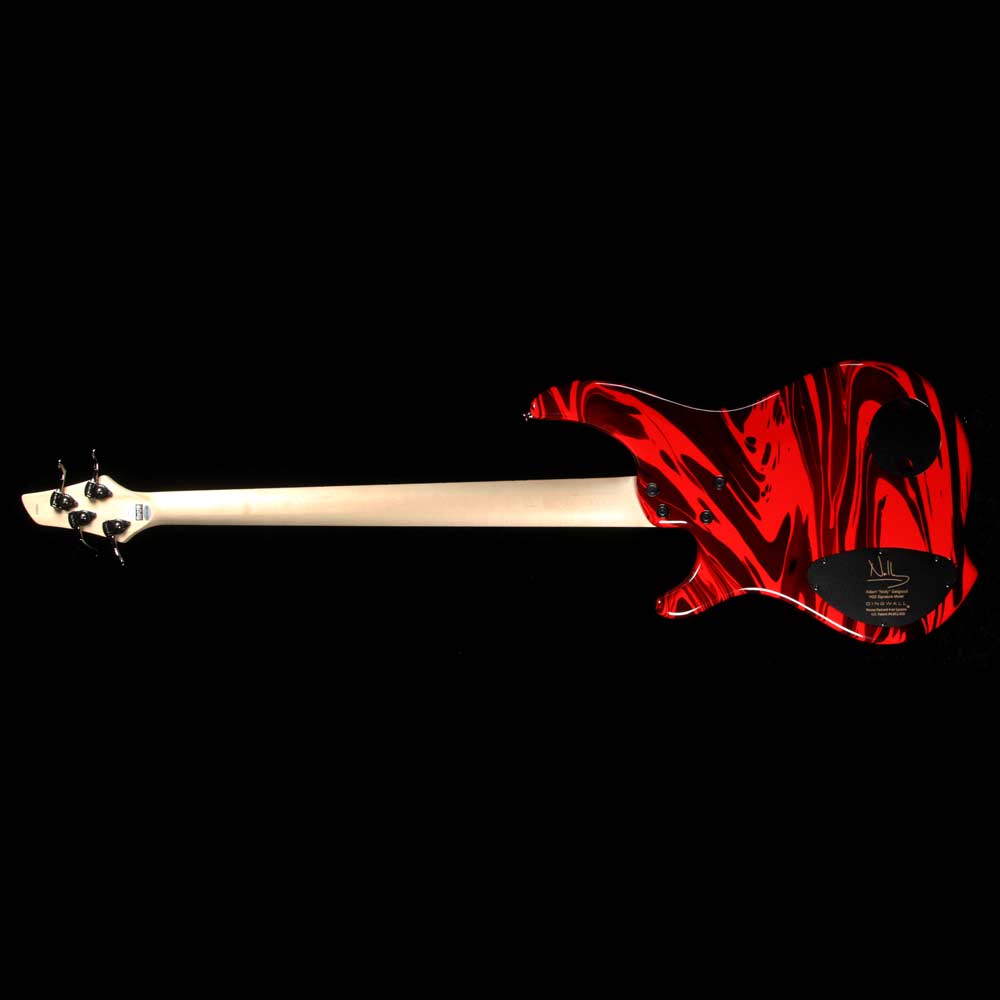 Dingwall NG2 Adam Nolly Getgood Fan Fret 4-String Bass Ferrari Red Swirl Gloss — 3