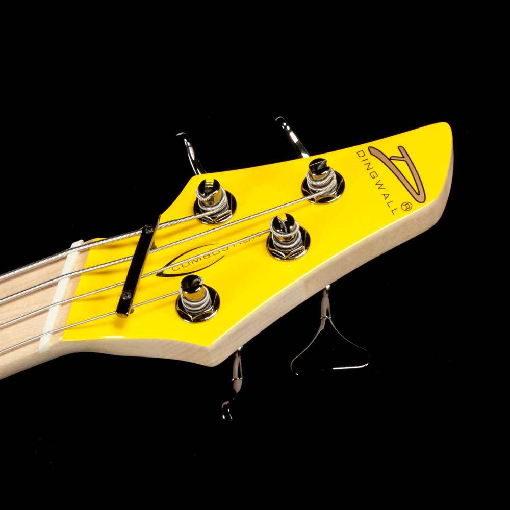 Dingwall NG2 Adam Nolly Getgood Fan Fret 4-String Bass Ferrari Yellow Gloss — 4
