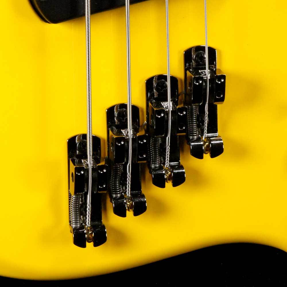 Dingwall NG2 Adam Nolly Getgood Fan Fret 4-String Bass Ferrari Yellow Gloss — 7