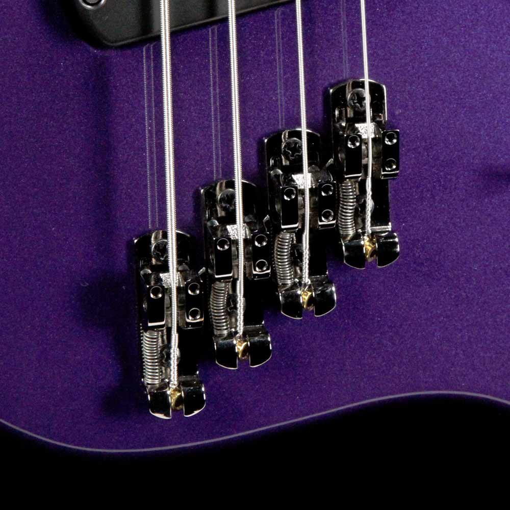 Dingwall NG2 Adam Nolly Getgood Fan Fret 4-String Bass Purple Metallic Gloss — 6