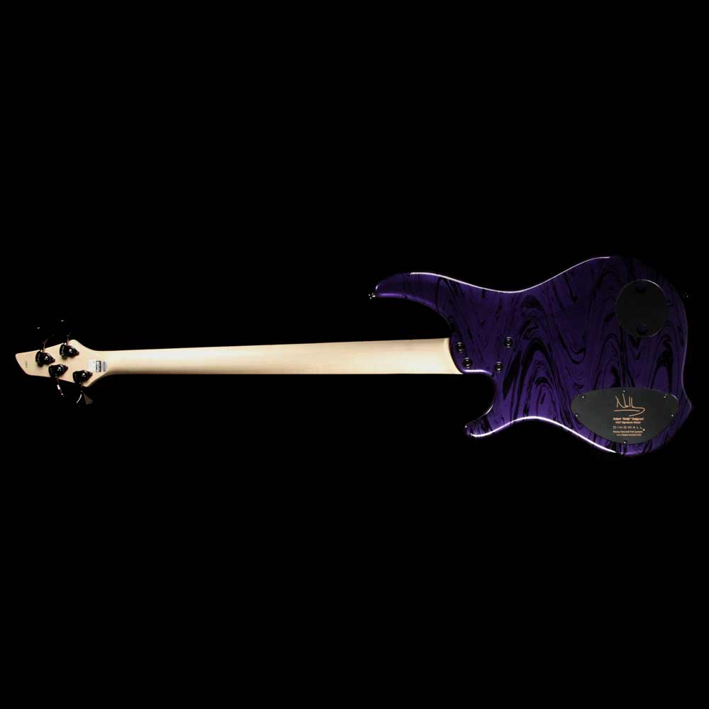 Dingwall NG2 Adam Nolly Getgood Fan Fret Purple Metallic Swirl — 3