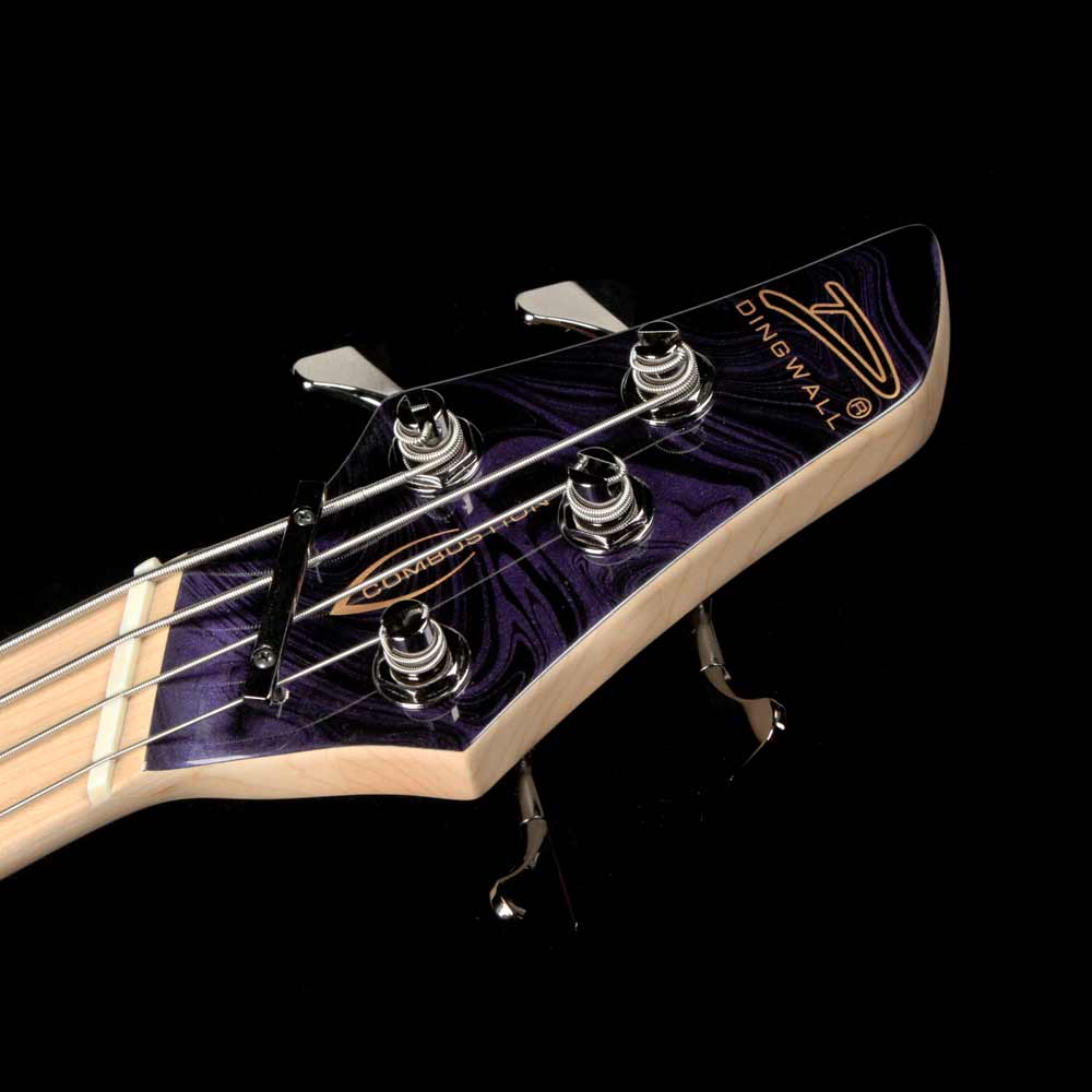 Dingwall NG2 Adam Nolly Getgood Fan Fret Purple Metallic Swirl — 4