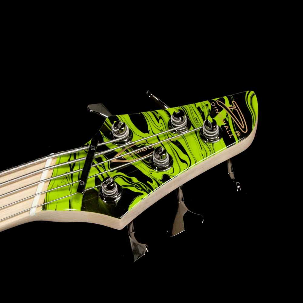 Dingwall NG2 Adam Nolly Getgood Fan Fret 5-String Bass Ferrari Green Swirl — 4