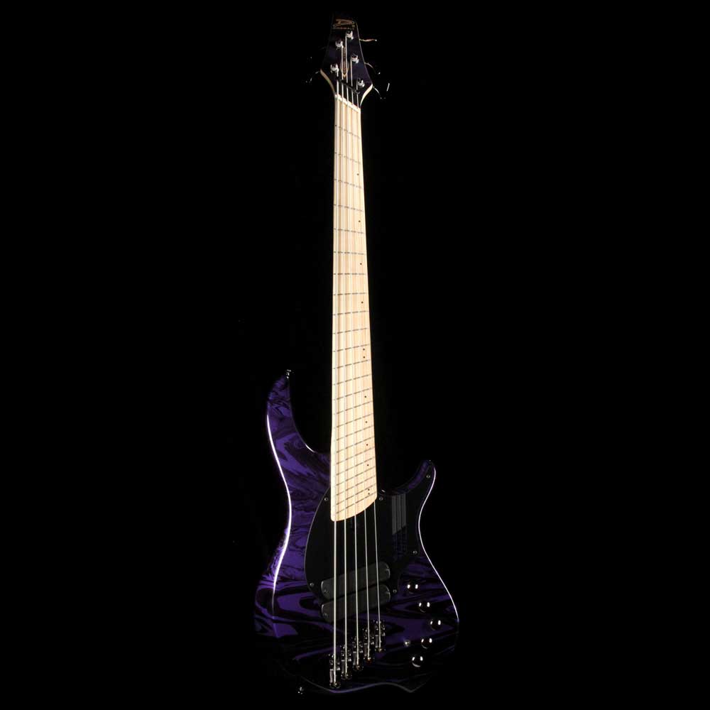 Dingwall NG2 Adam Nolly Getgood Signature Fan Fret 5-String Bass Purple Metallic Swirl — 2