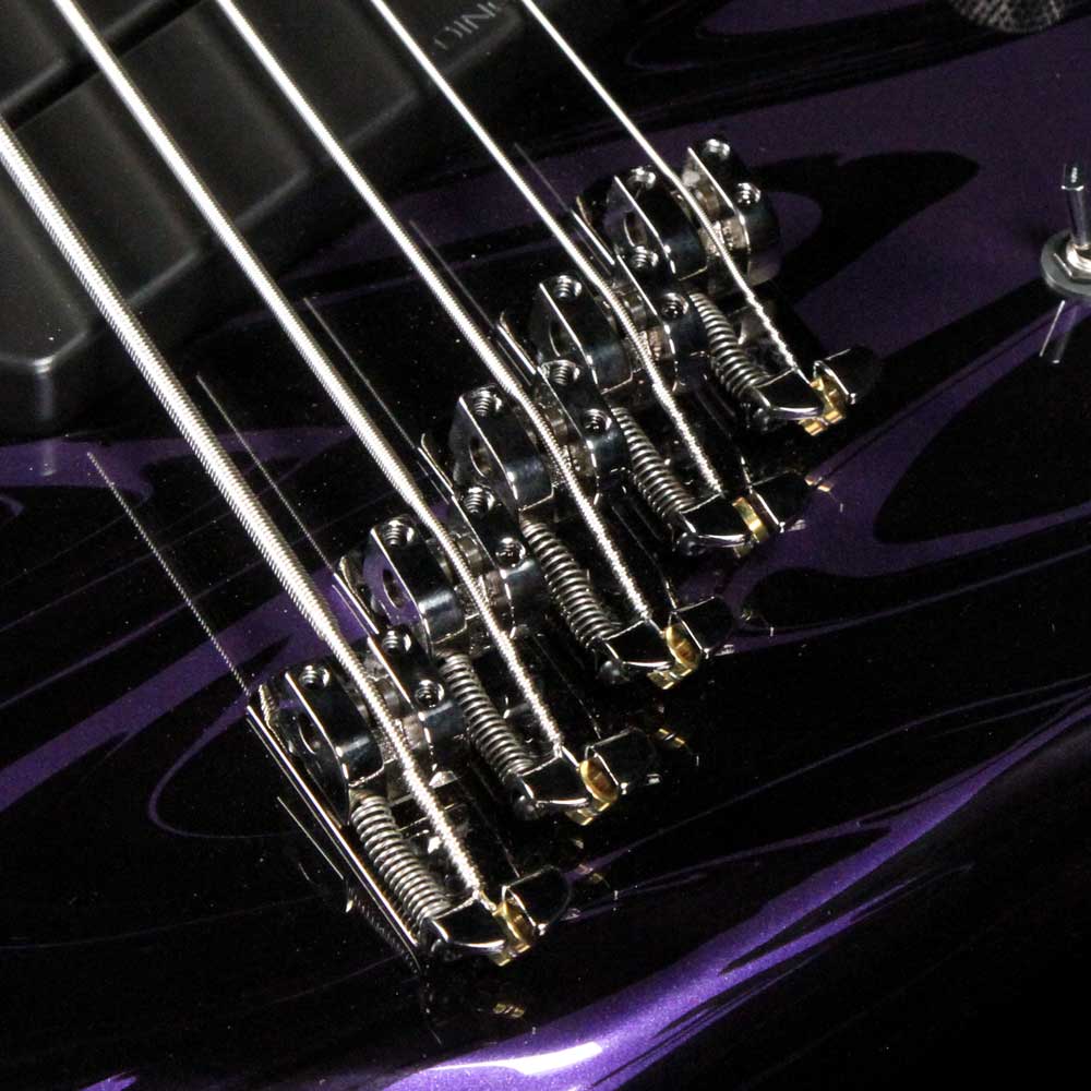 Dingwall NG2 Adam Nolly Getgood Signature Fan Fret 5-String Bass Purple Metallic Swirl — 6