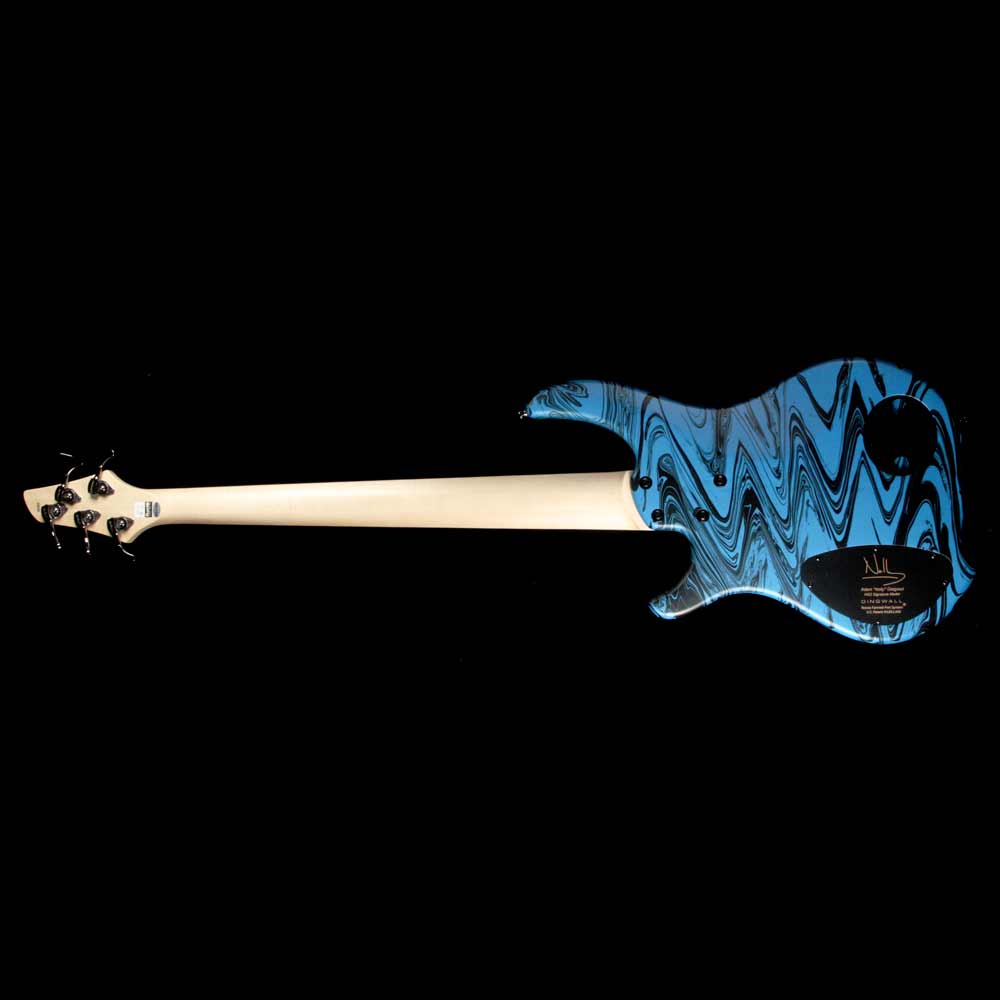 Dingwall NG2 Adam Nolly Getgood Signature Fan Fret 5-String Bass Laguna Seca Blue Swirl — 3