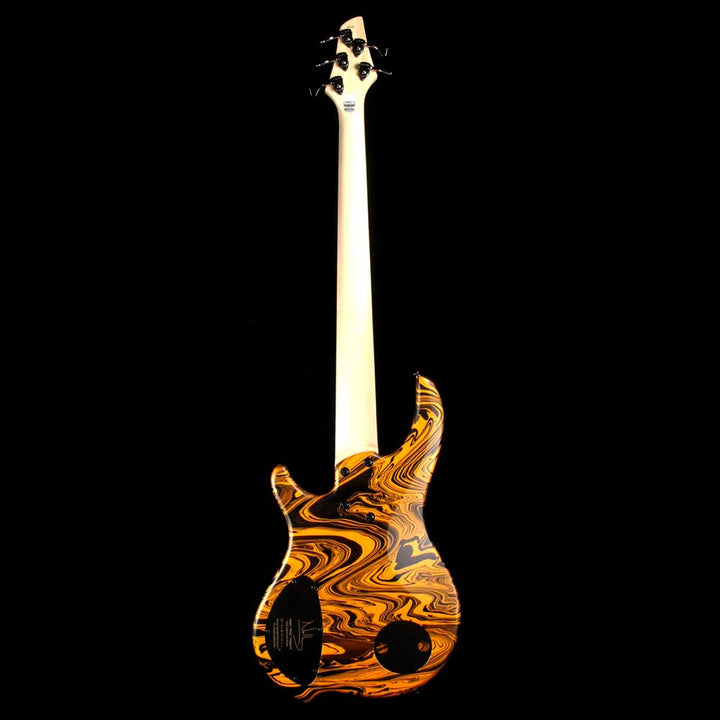 Dingwall NG2 Adam Nolly Getgood Signature Fan Fret 5-String Bass Lamborghini Matte Orange Swirl