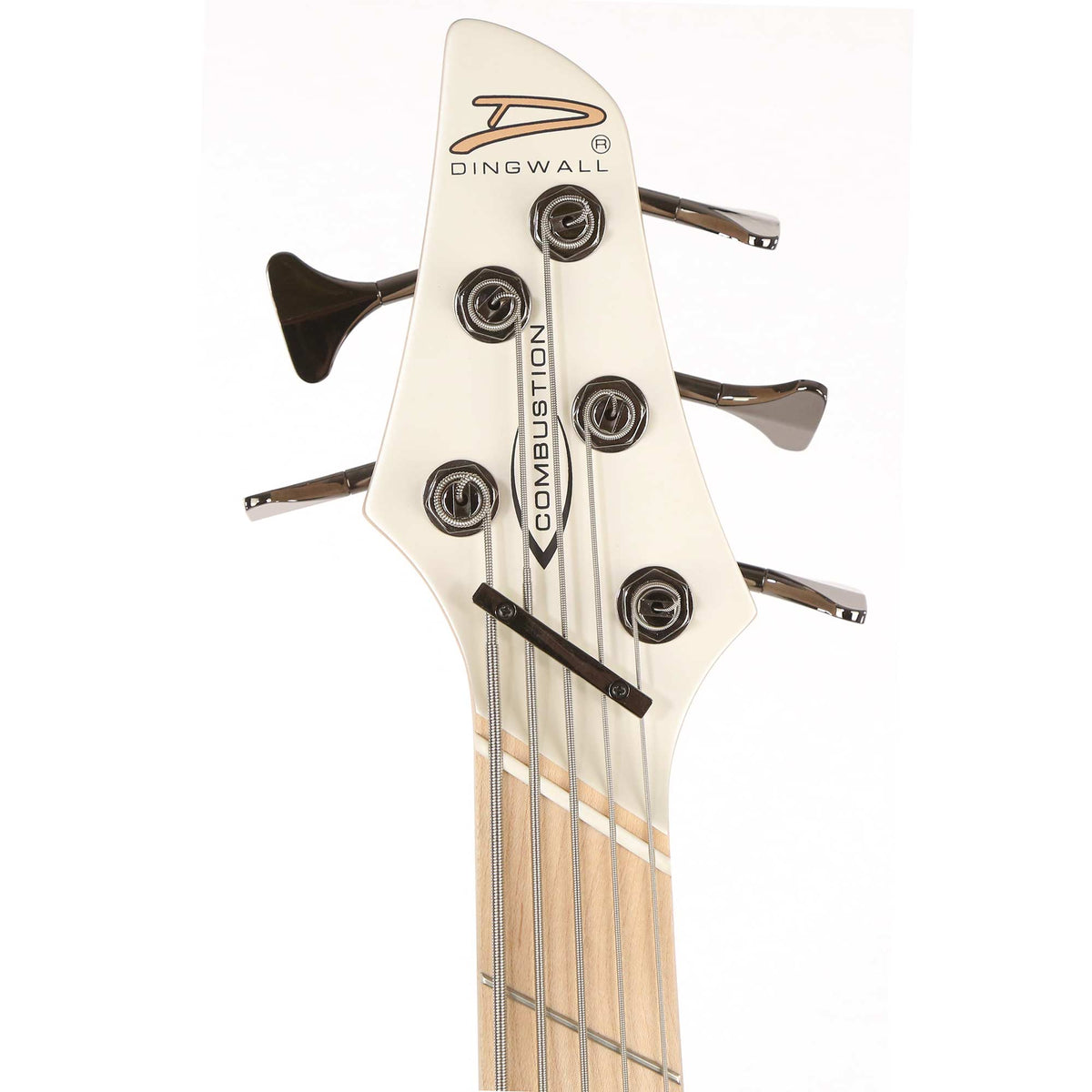 Dingwall NG2 Adam Nolly Getgood Signature Fan Fret 5-String Bass Ducati Matte White — 4