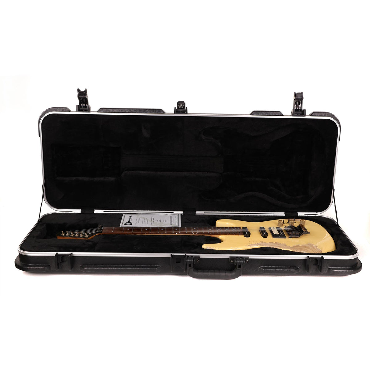 Charvel Custom Shop '84 San Dimas HSS Heavy Relic Vanilla Shake Brazilian Rosewood Fretboard 2021 — 14