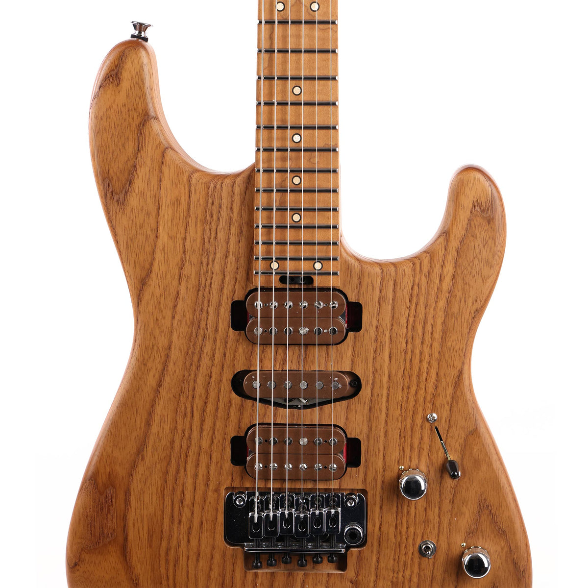 Charvel Guthrie Govan Signature HSH Caramelized Ash Natural Used — 6