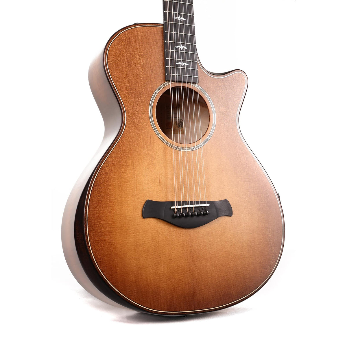 Taylor Builder's Edition 652ce Acoustic-Electric Wild Honey Burst 2022 — 7