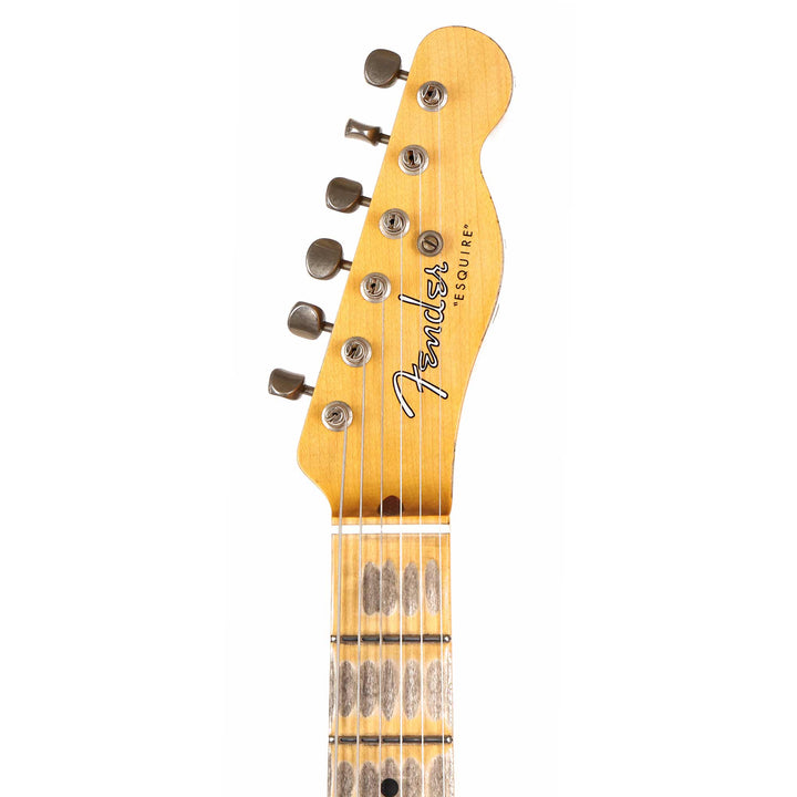 Fender Custom Shop Reverse Esquire Heavy Relic Faded Aged Seafoam Green 2023