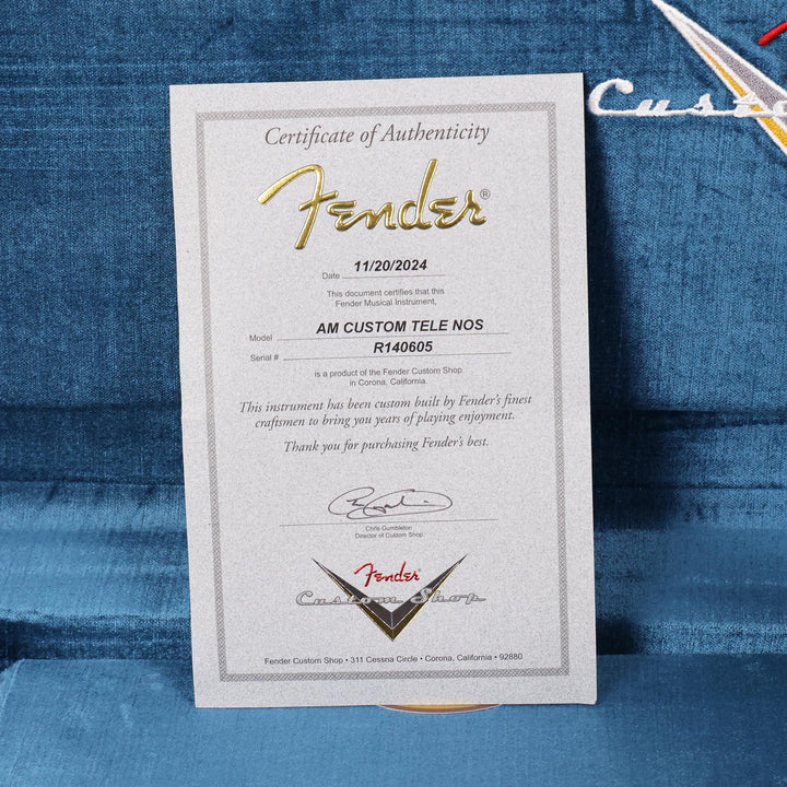 Fender Custom Shop American Custom Telecaster NOS Honey Blonde 2024