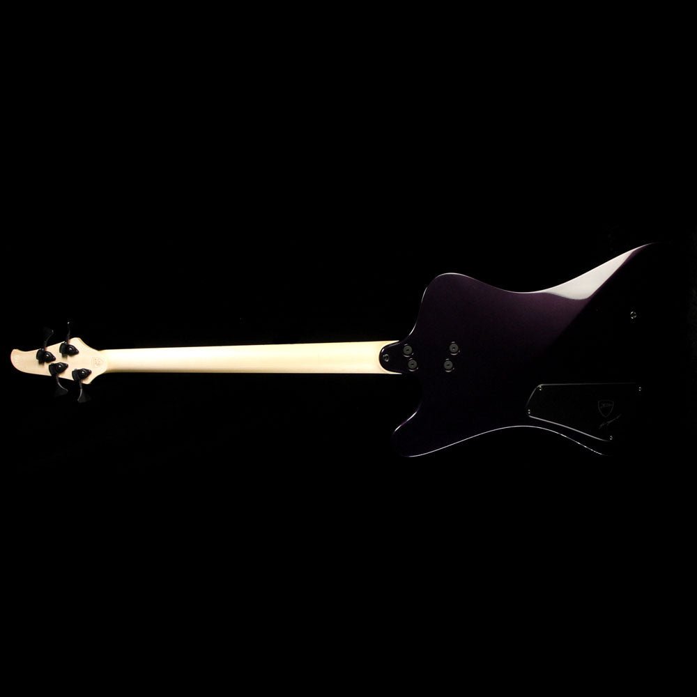 Dingwall D-Bird Fan Fret 4-String Electric Bass Guitar Candy Purple — 3