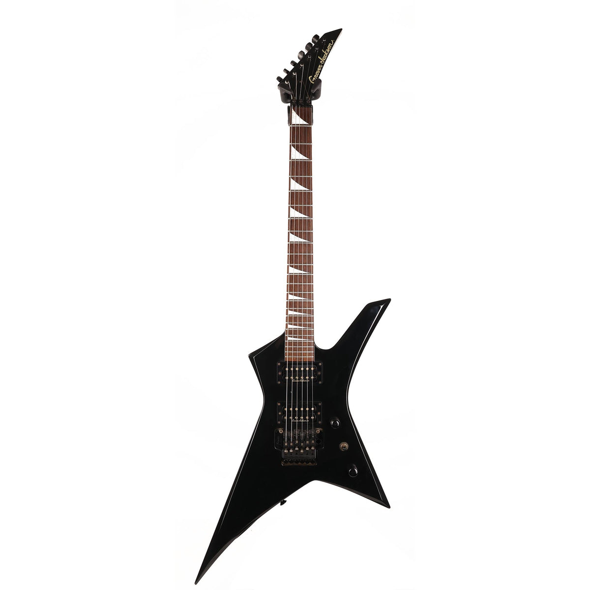 1990s Grover Jackson Japan Kelly Star Black | The Music Zoo