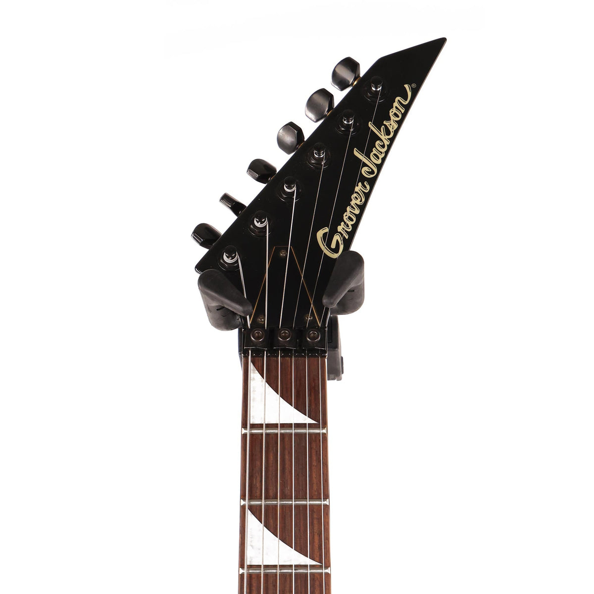 1990s Grover Jackson Japan Kelly Star Black | The Music Zoo