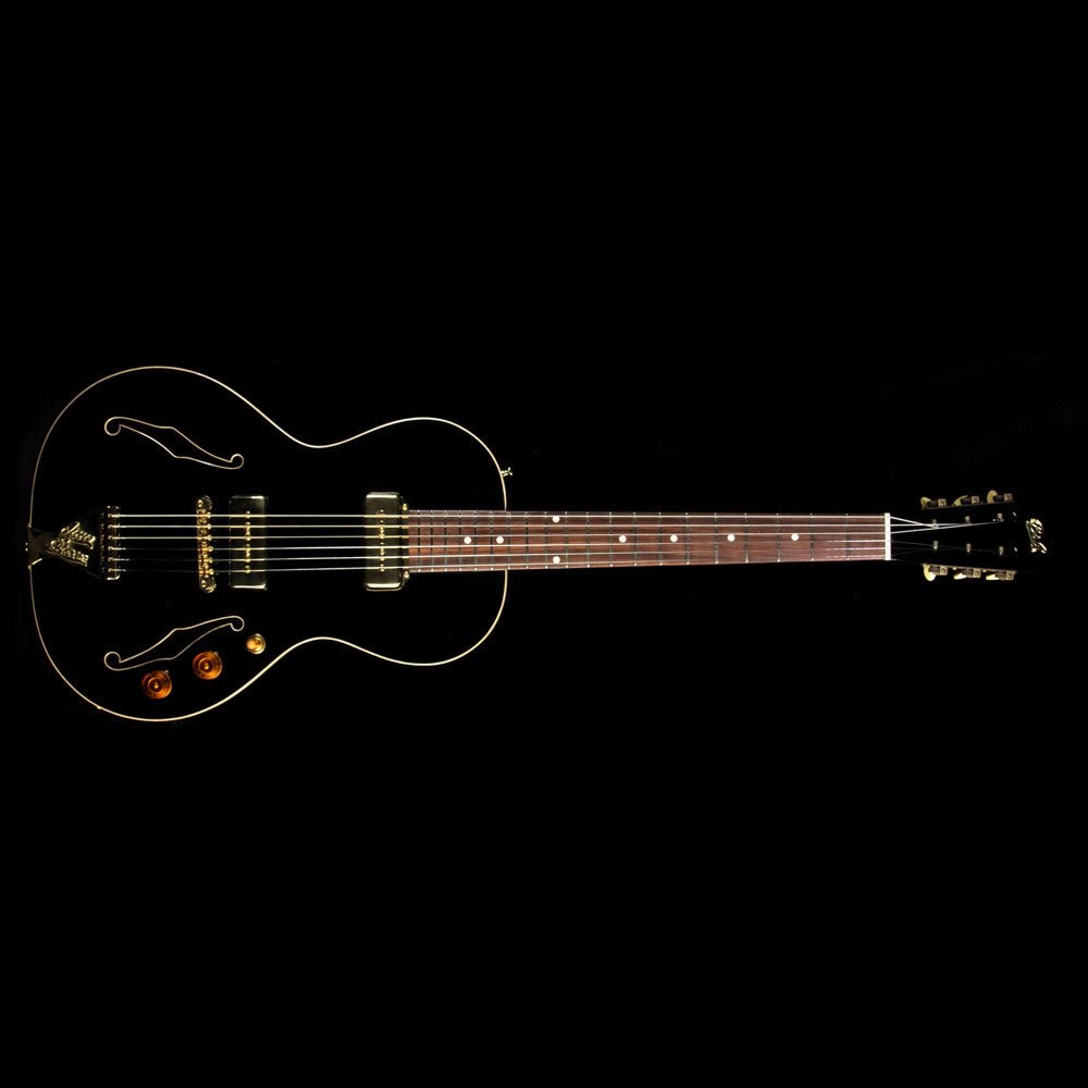 B&G Guitars Little Sister Electric Guitar Black — 2