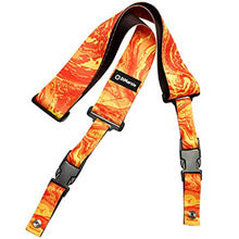 DiMarzio Steve Vai Cliplock Guitar Strap Orange Universe
