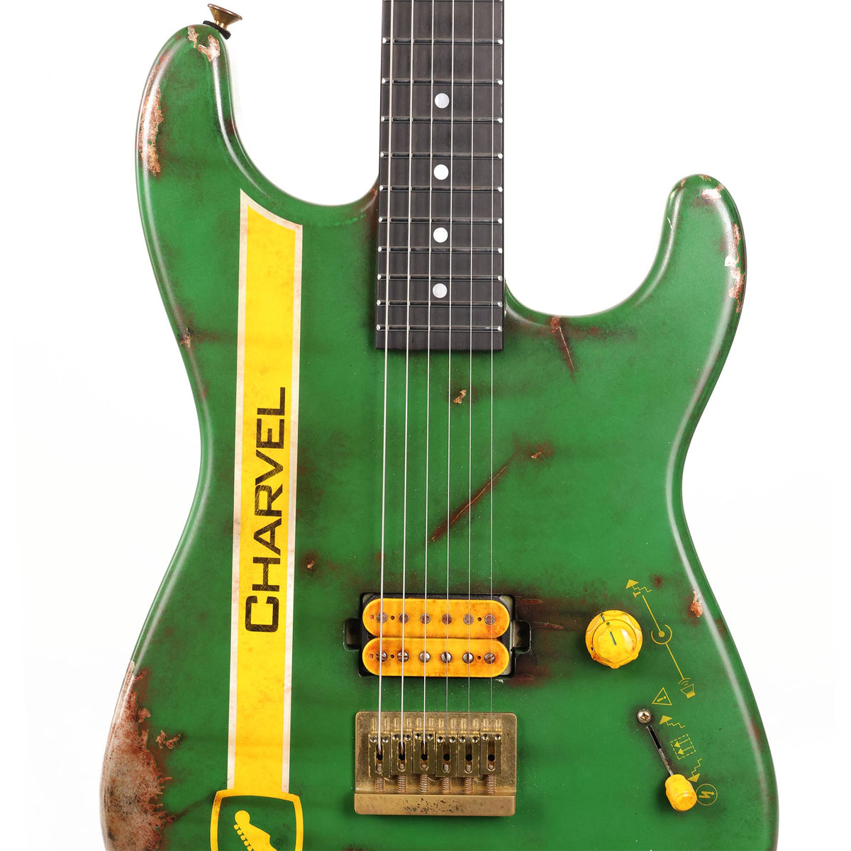 Charvel Custom Shop John Deere San Dimas NAMM 2015 Display Chip Ellis Masterbuilt — 4
