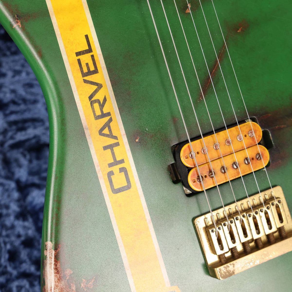 Charvel Custom Shop John Deere San Dimas NAMM 2015 Display Chip Ellis Masterbuilt — 7