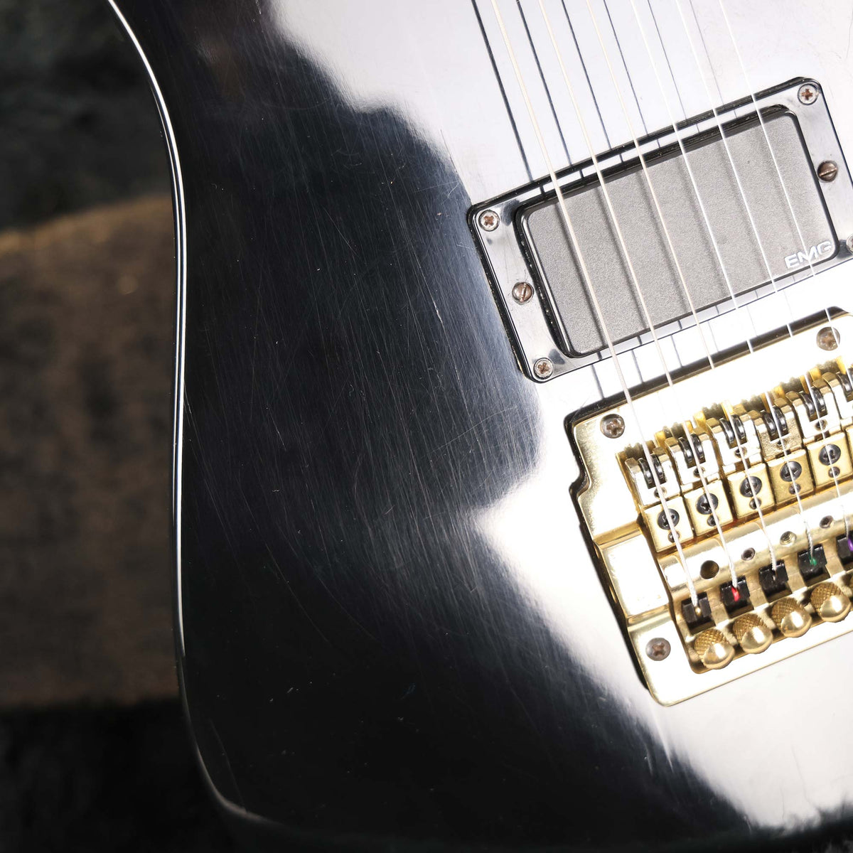 1984 Jackson Soloist Black with Kahler — 10