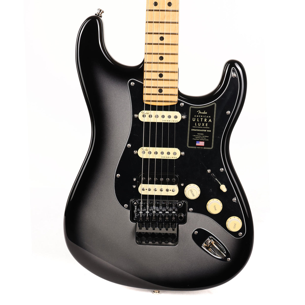 Fender Ultra Luxe Stratocaster HSS Floyd Rose Silverburst 2023 — 1