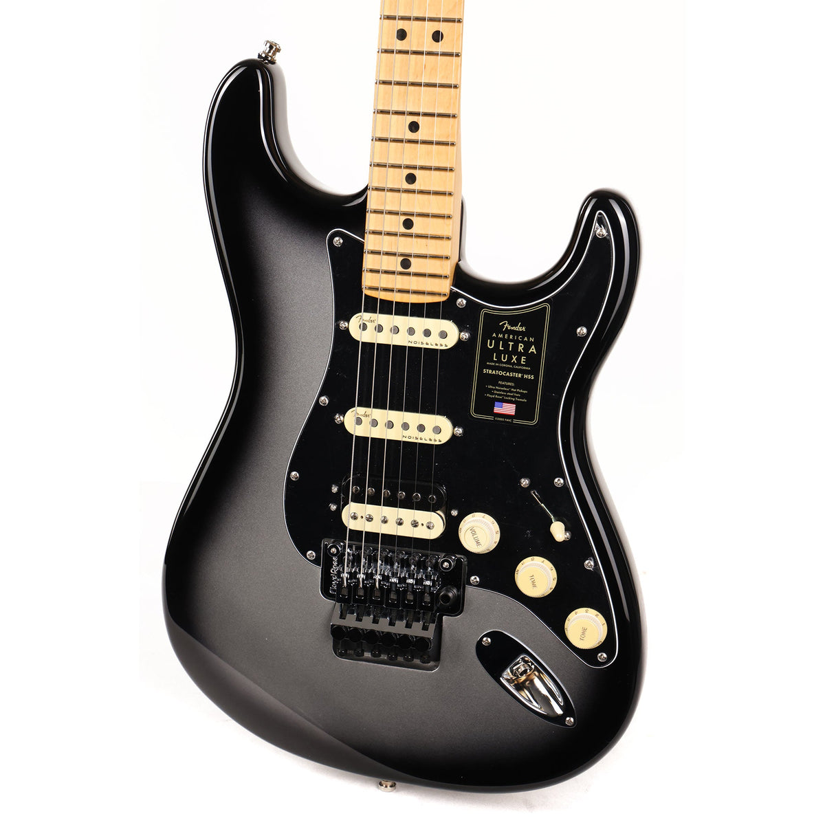Fender Ultra Luxe Stratocaster HSS Floyd Rose Silverburst 2023 — 5