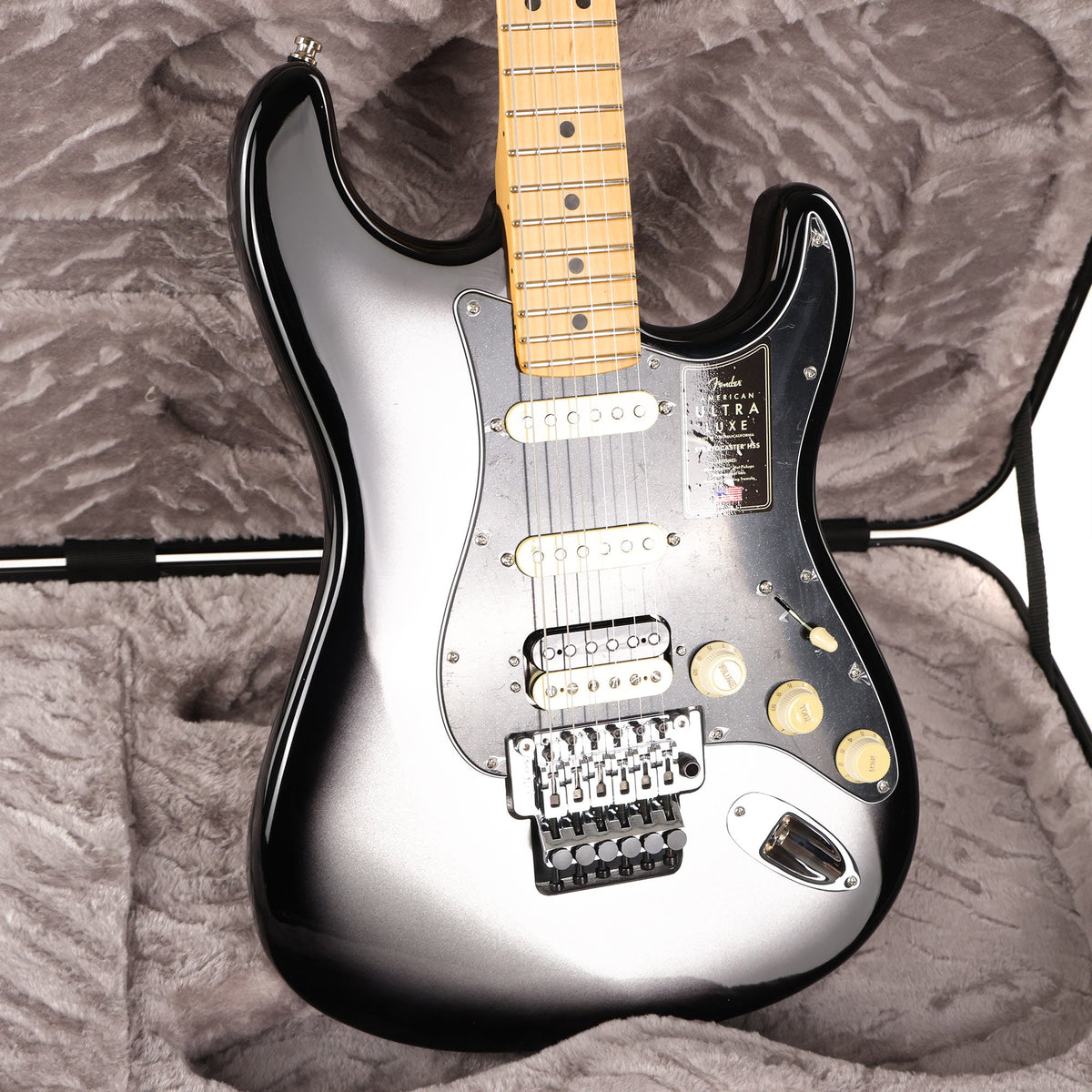 Fender Ultra Luxe Stratocaster HSS Floyd Rose Silverburst 2023 — 6