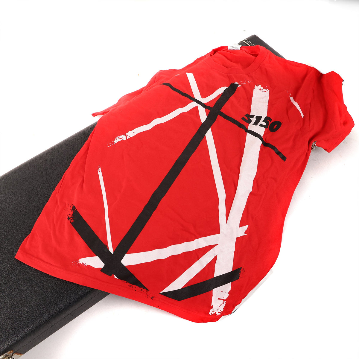 Charvel EVH Art Series Spokane Red Black and White Stripes 2004 — 19