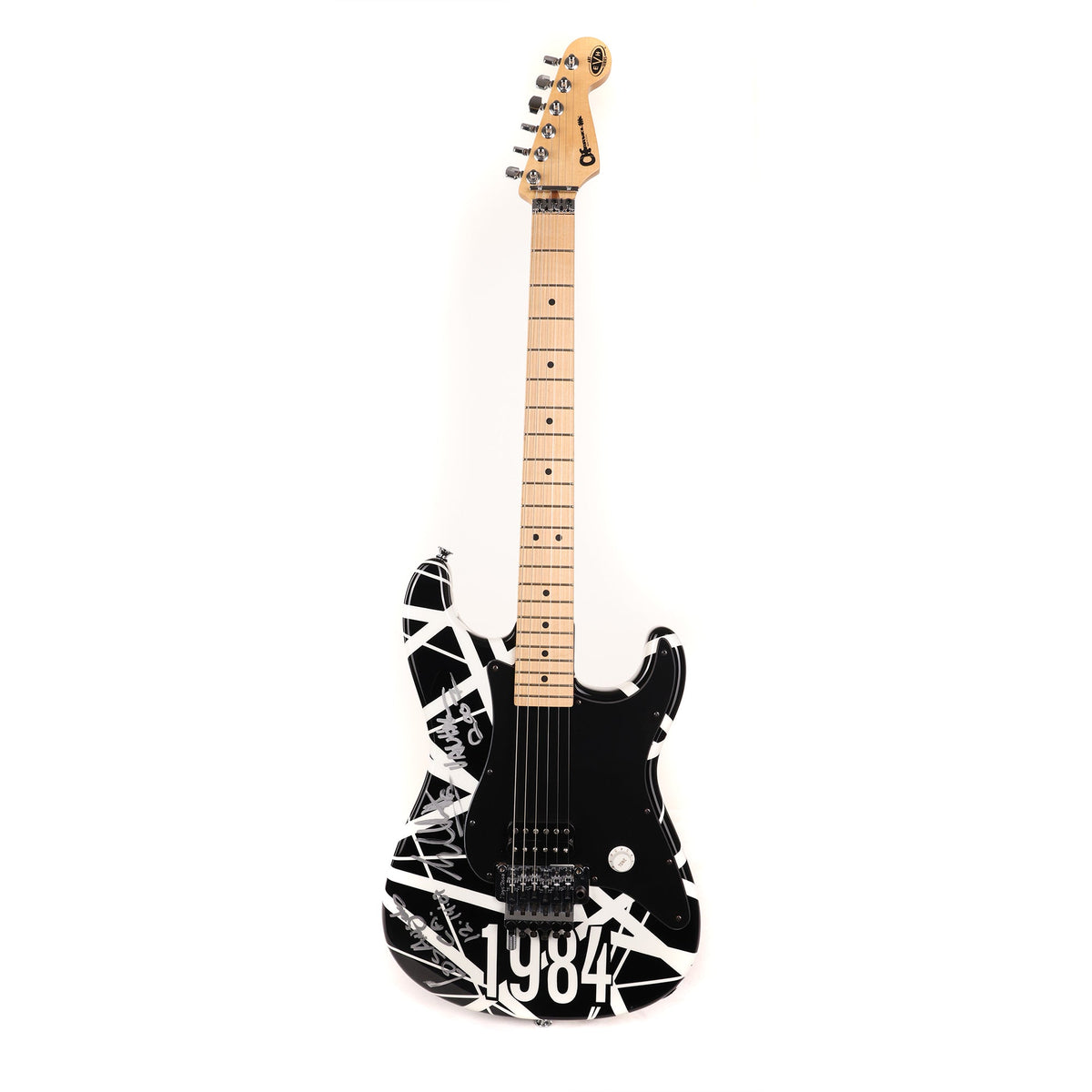 Charvel EVH Art Series Los Angeles Black and White Stripes 2007 — 2