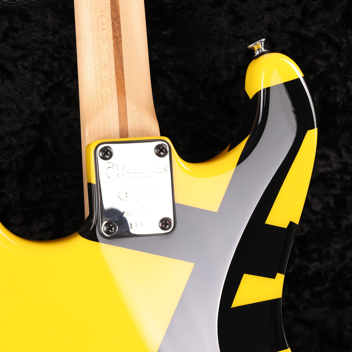 Charvel EVH Art Series Toronto Black and Yellow Stripes 2007 — 12
