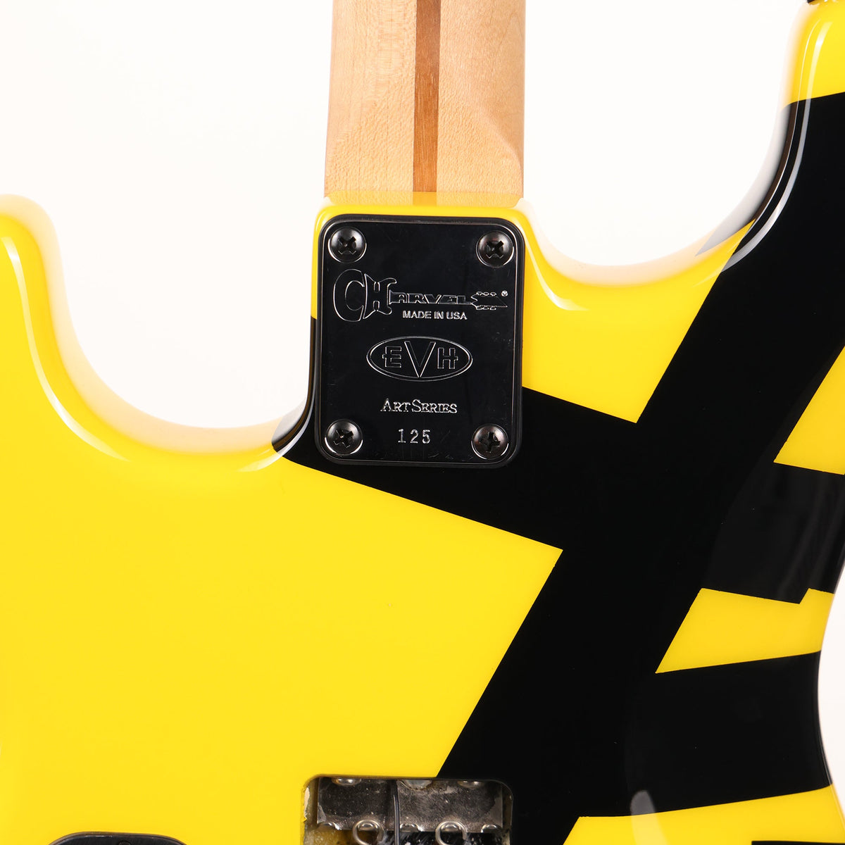 Charvel EVH Art Series Toronto Black and Yellow Stripes 2007 — 14