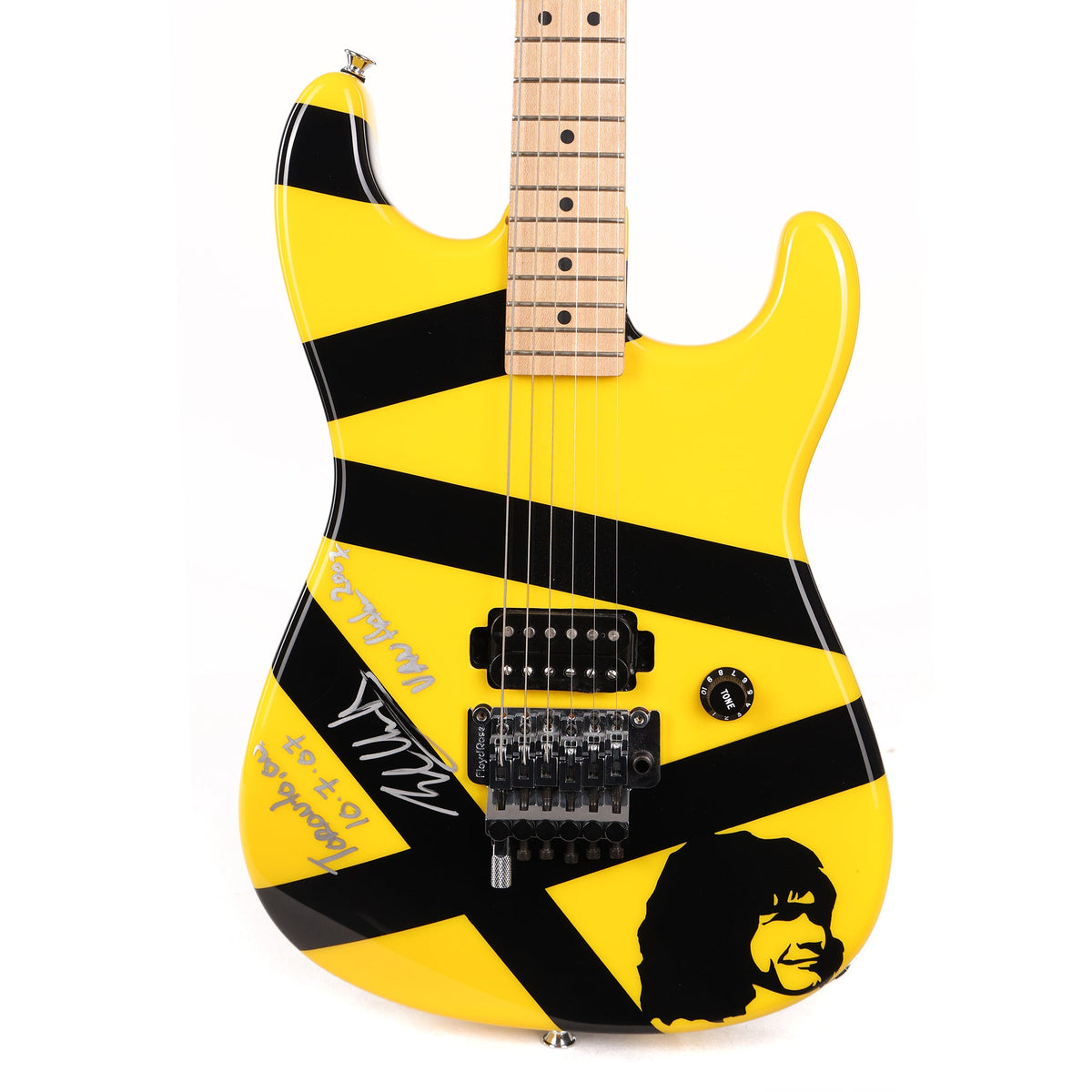 Charvel EVH Art Series Toronto Black and Yellow Stripes 2007 — 1