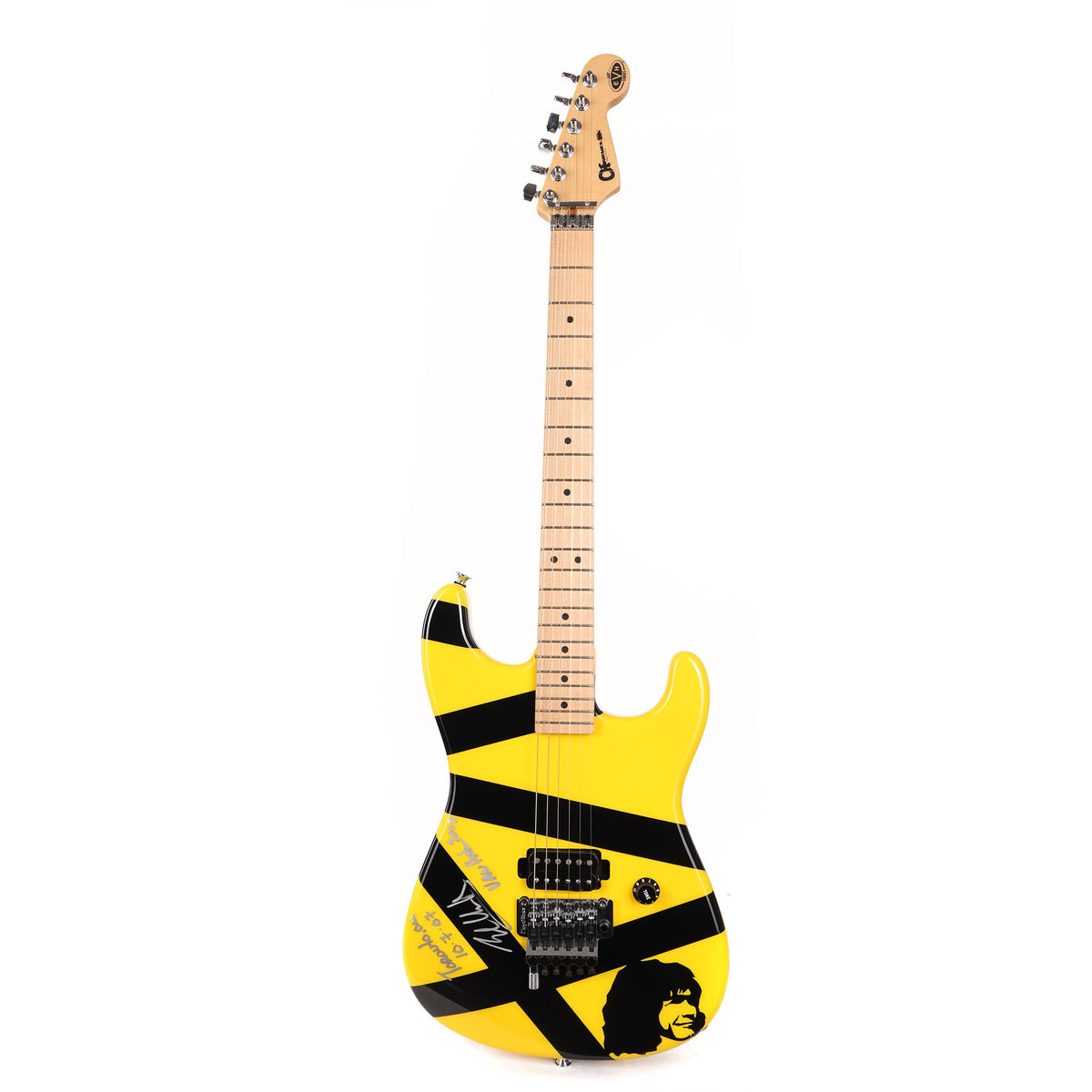 Charvel EVH Art Series Toronto Black and Yellow Stripes 2007 — 2