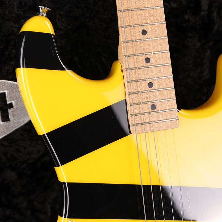 Charvel EVH Art Series Toronto Black and Yellow Stripes 2007