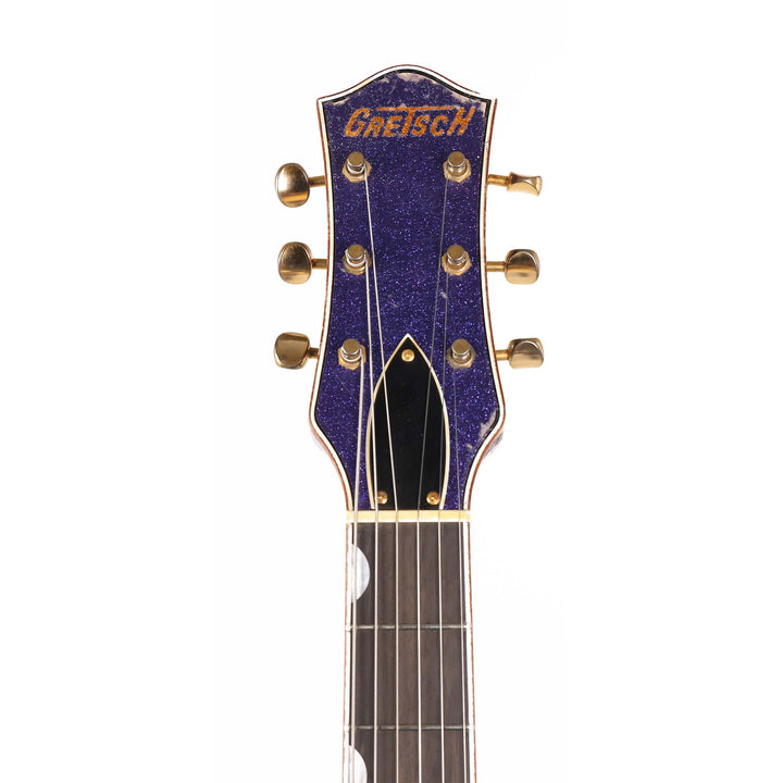 Gretsch Custom Shop G6128-CS Duo Jet Masterbuilt Gonzalo Madrigal Purple Sparkle Heavy Relic 2024