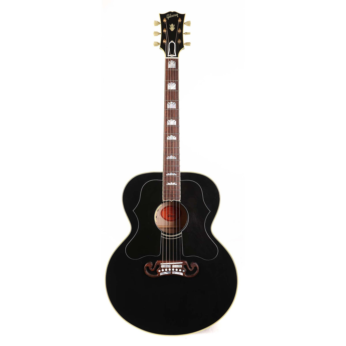 Gibson SJ-200 Original Made 2 Measure Acoustic-Electric Ebony 2024 — 2